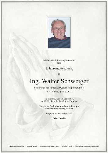 Walter Schweiger